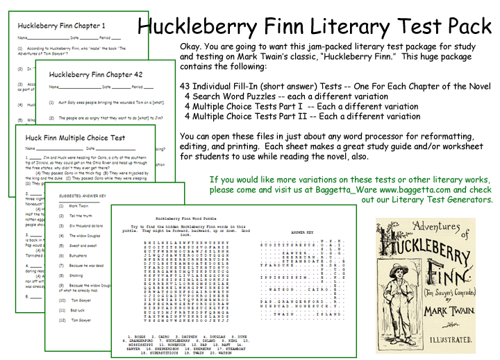 Maturity of huck finn essay